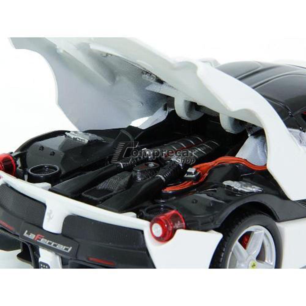 Ferrari LaFerrari 1:24 Bburago Branco - Imagem 2