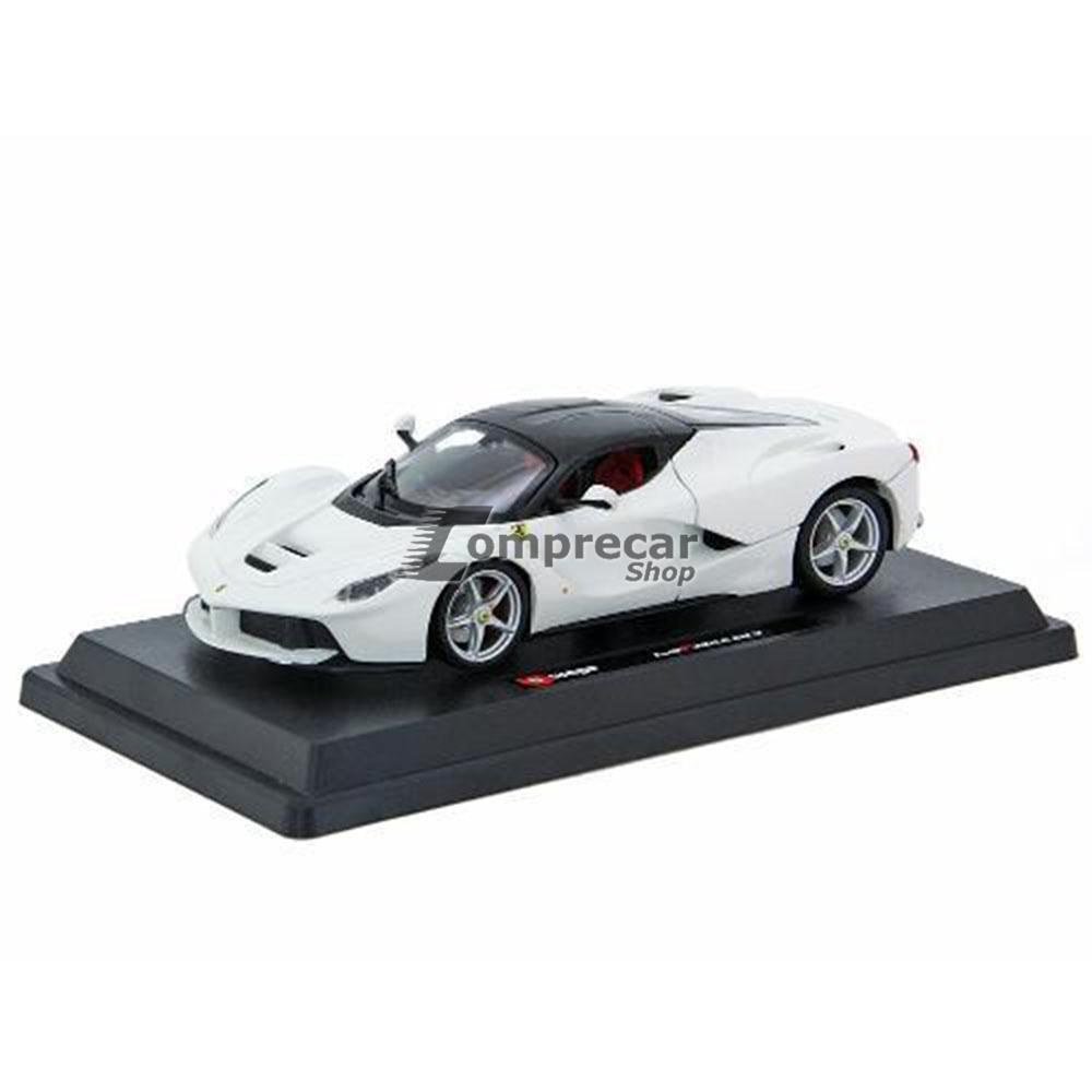 Ferrari LaFerrari 1:24 Bburago Branco - Imagem 3