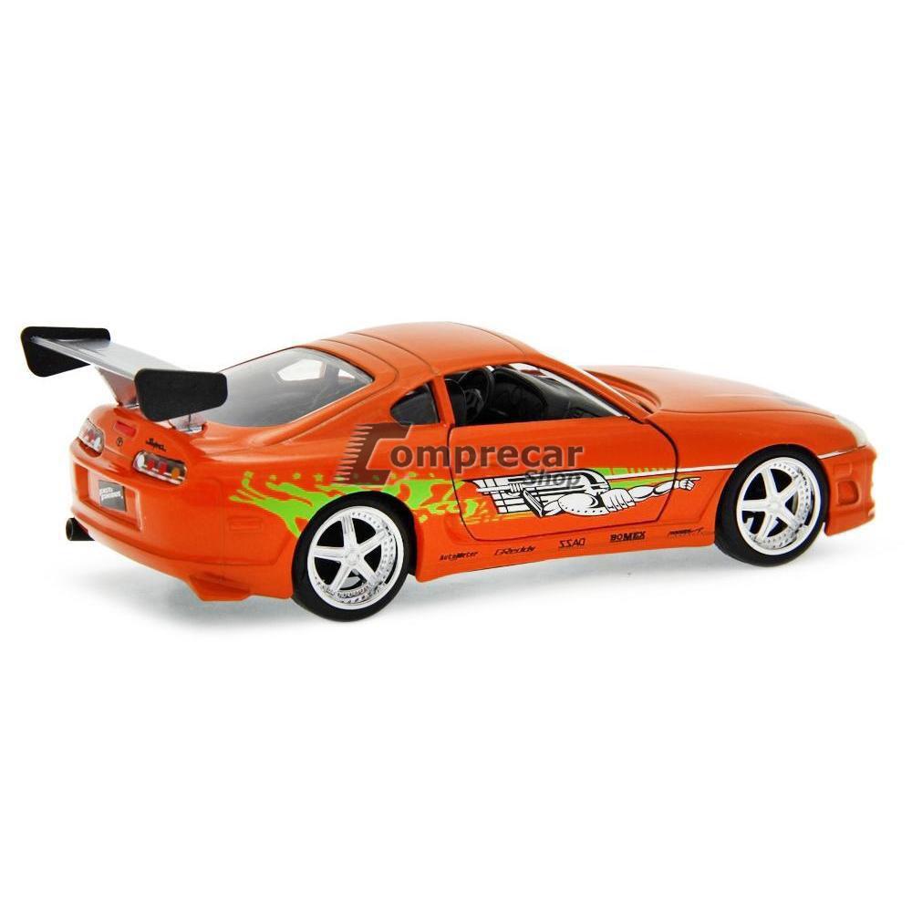 Toyota Supra Velozes e Furiosos 1:32 Jada Laranja - Imagem 2
