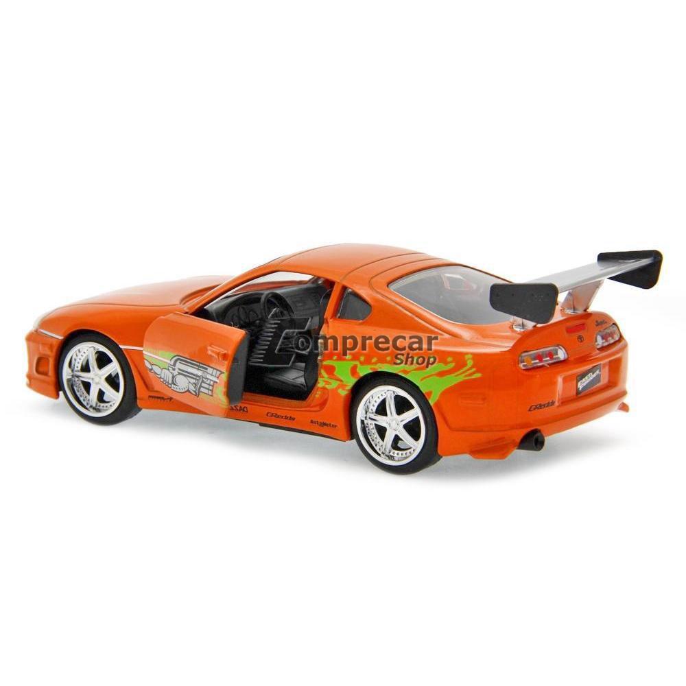 Toyota Supra Velozes e Furiosos 1:32 Jada Laranja - Imagem 3