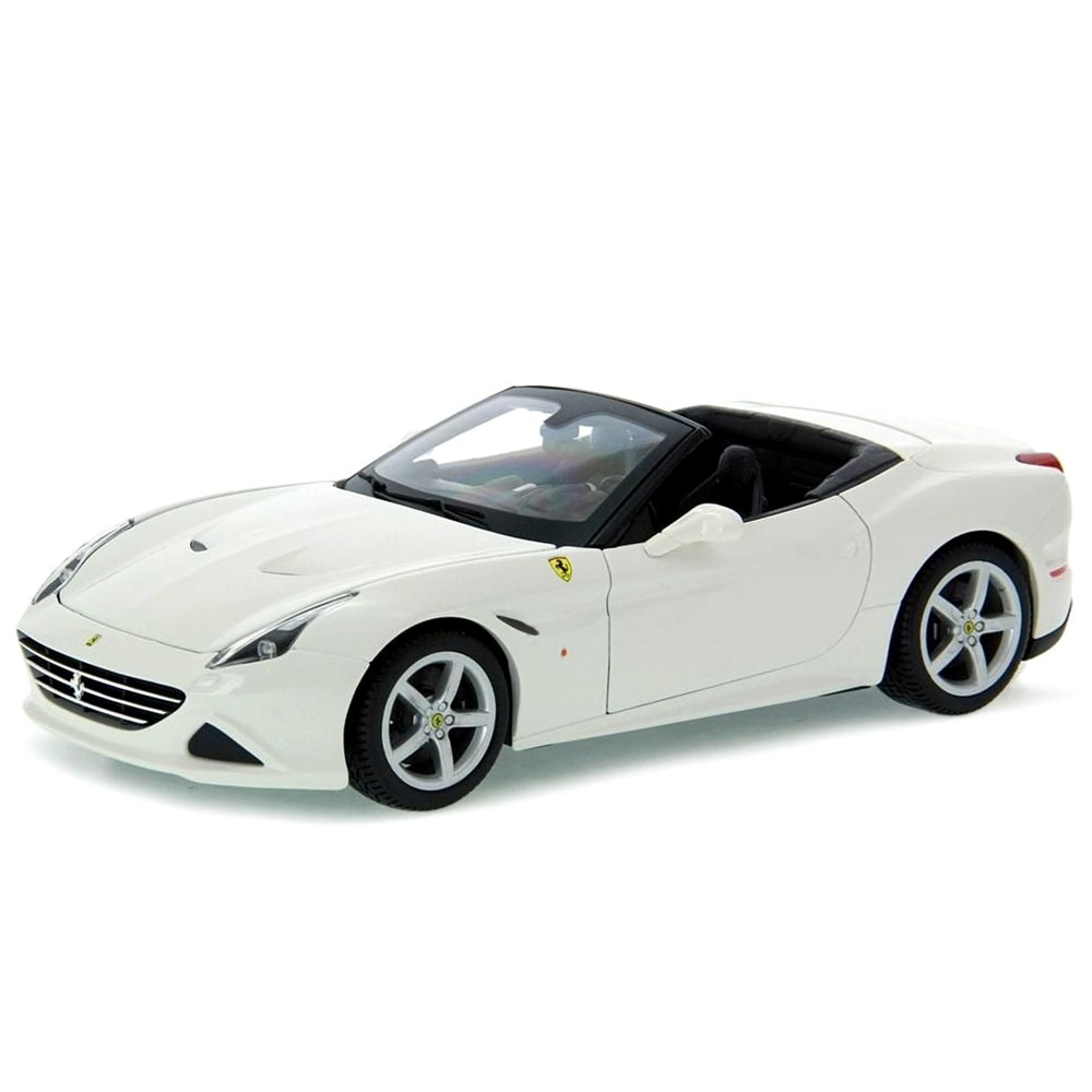 Miniatura Ferrari California T Conversível Branco 1/18
