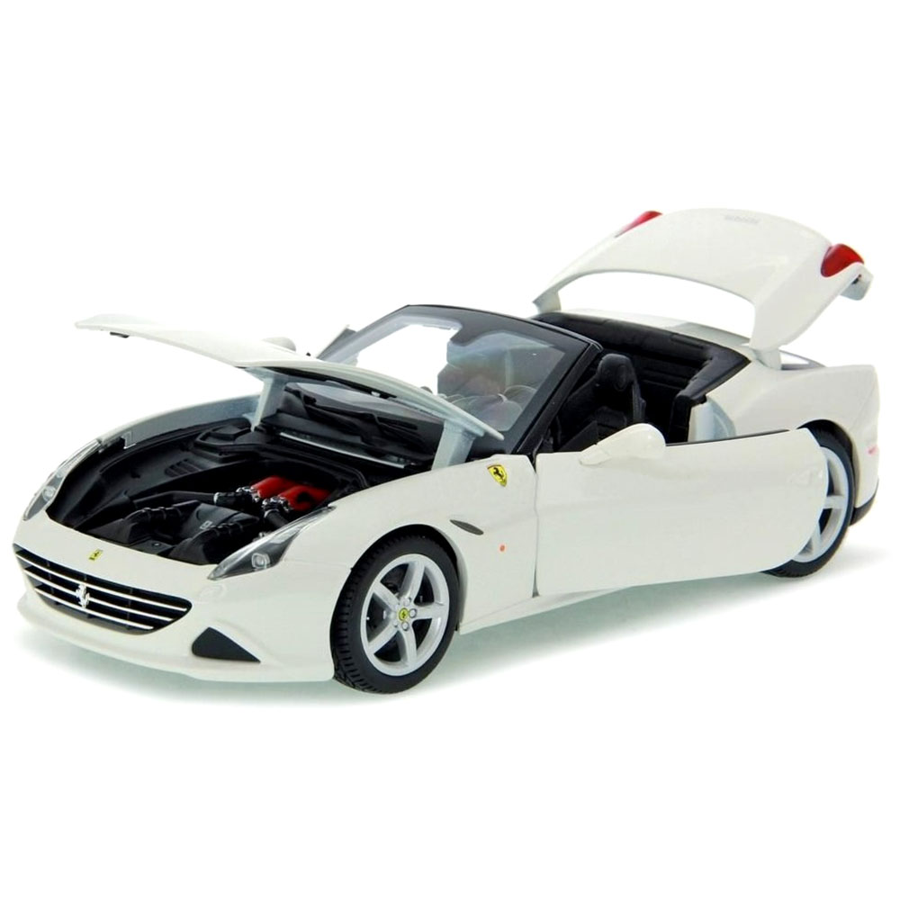 Miniatura Ferrari California T Conversível Branco 1/18 - Imagem 3