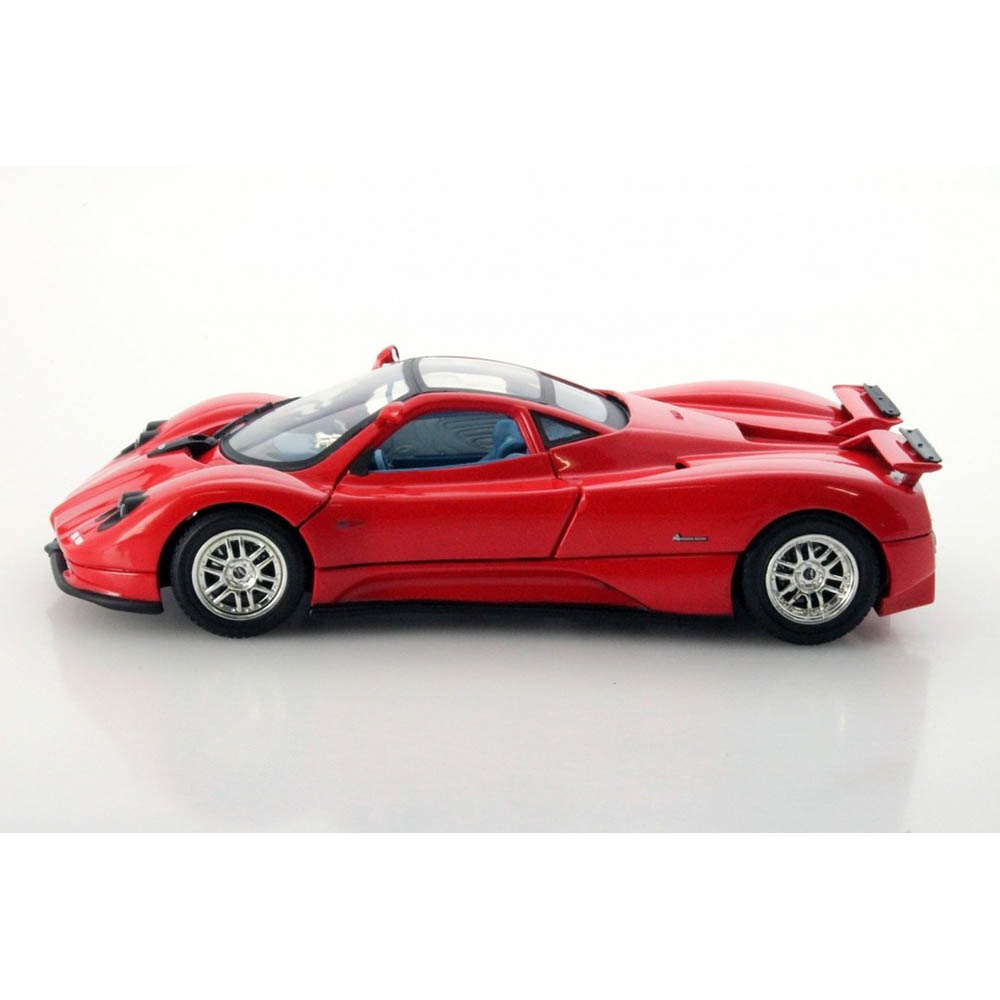 Miniatura Pagani Zonda C12 Vermelho Motormax 1/18 - Imagem 3