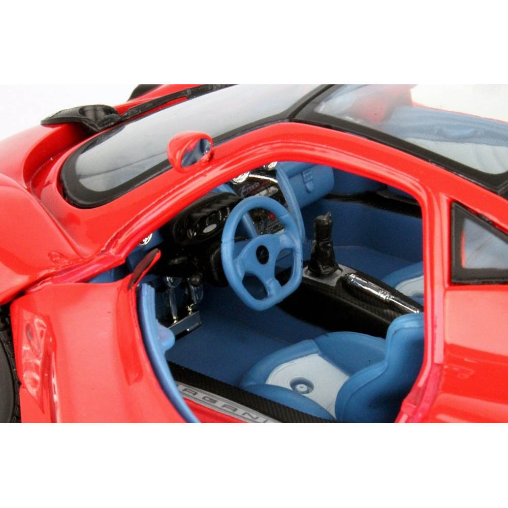 Miniatura Pagani Zonda C12 Vermelho Motormax 1/18 - Imagem 4