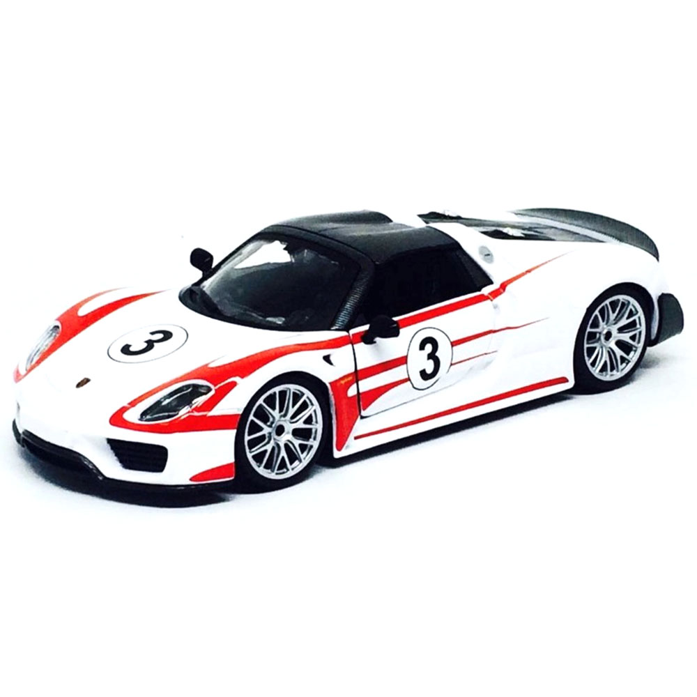 Miniatura Porsche 918 Weissach Bburago 1/24