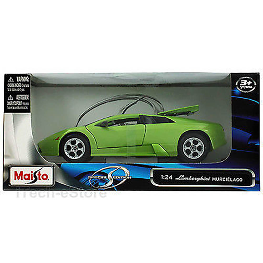 Miniatura Lamborghini Murciélago Verde Maisto 1/24 - Imagem 2