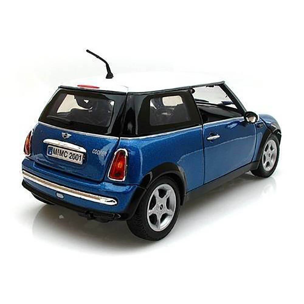Mini Cooper 1:18 Motormax Azul - Imagem 2