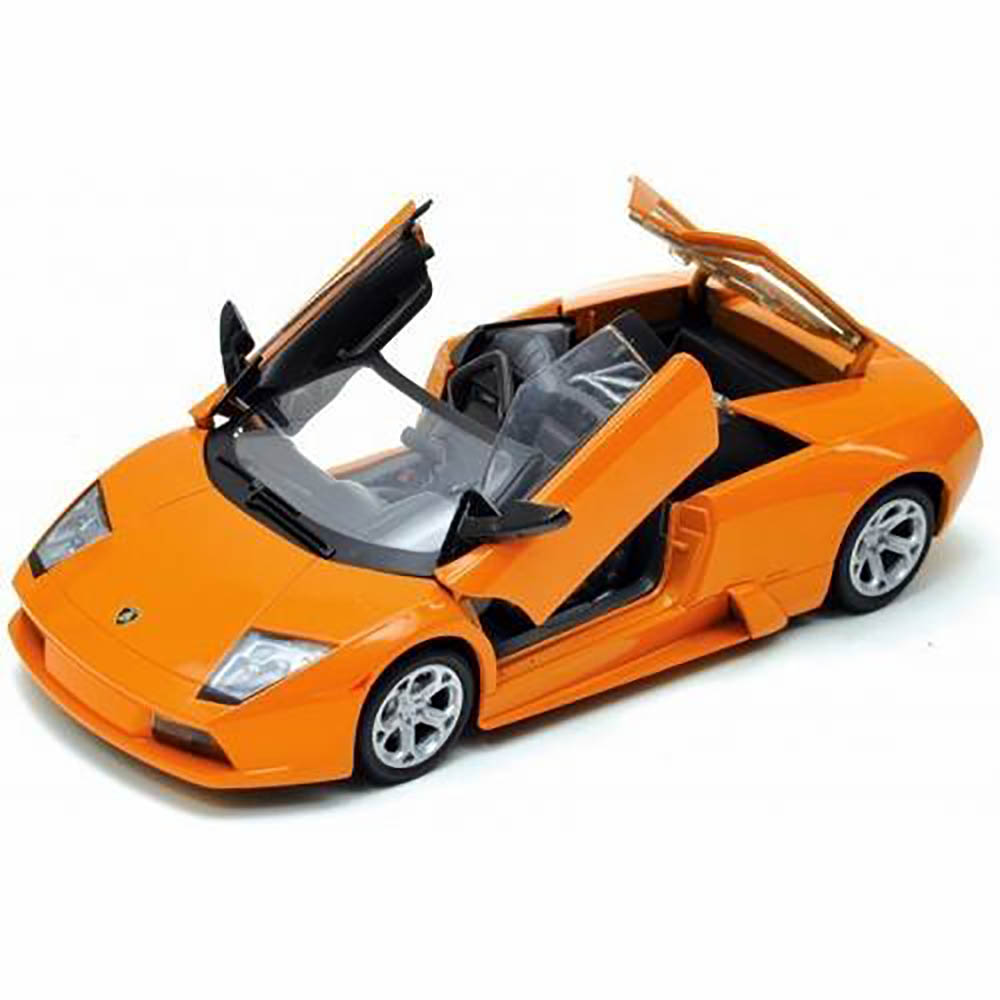 Miniatura Lamborghini Murcielago Roadster Laranja 1/24 - Imagem 2