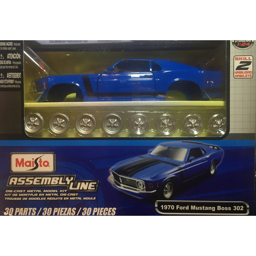 Miniatura Ford Mustang Boss 302 Maisto 1/24 - Imagem 3