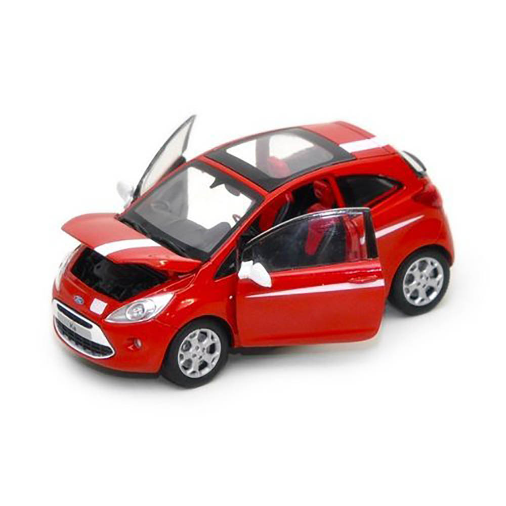 Miniatura Ford Ka 2008 Vermelho Motormax 1/24 - Imagem 2