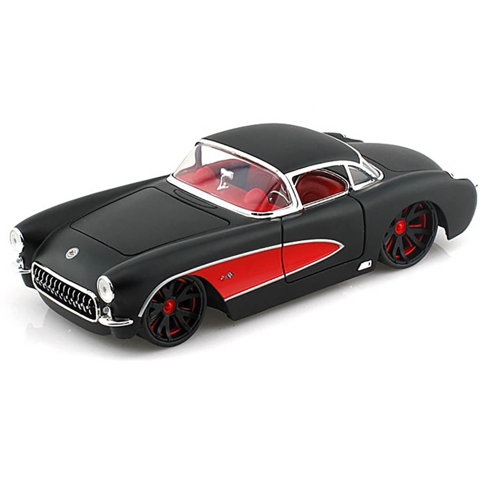 Miniatura Chevy Corvette 1957 Preto Jada Toys 1/24