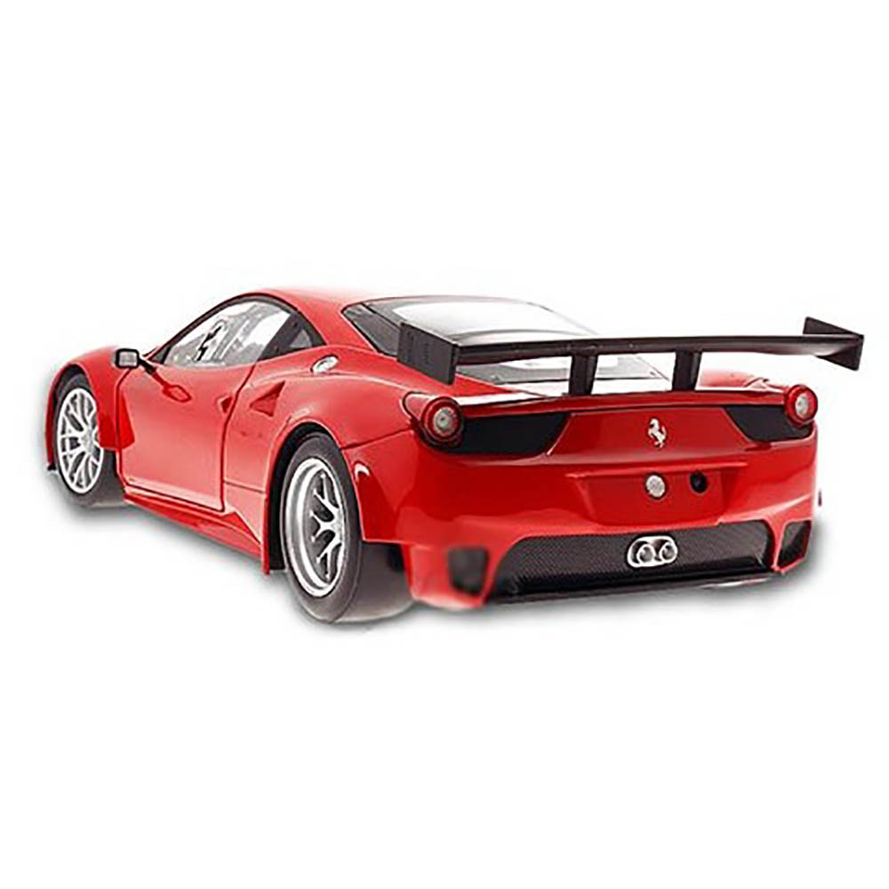 Miniatura Ferrari 458 Itália Gt2 Rosso Corsa Vermelho 1/18 - Imagem 5