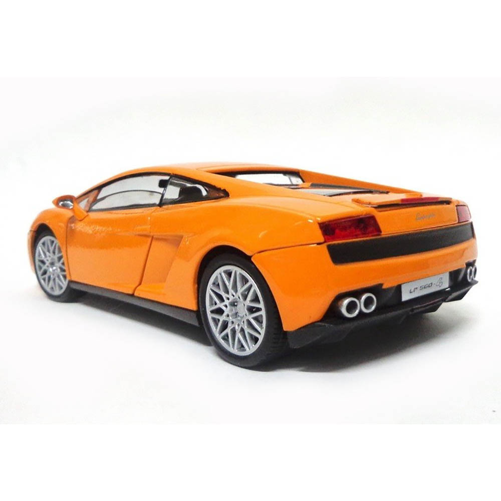 Miniatura Lamborghini Lp560-4 Laranja Motormax 1/24 - Imagem 5