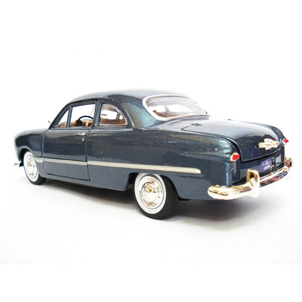 Miniatura Ford Coupe 1949 Motormax Azul 1/24 - Imagem 2