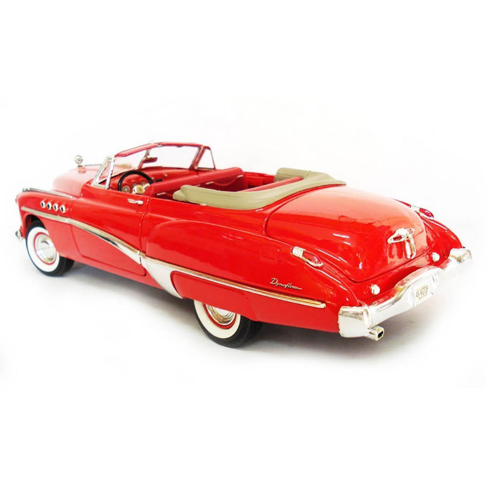 1949 Buick Roadmaster 1:18 Motormax Vermelho - Imagem 2