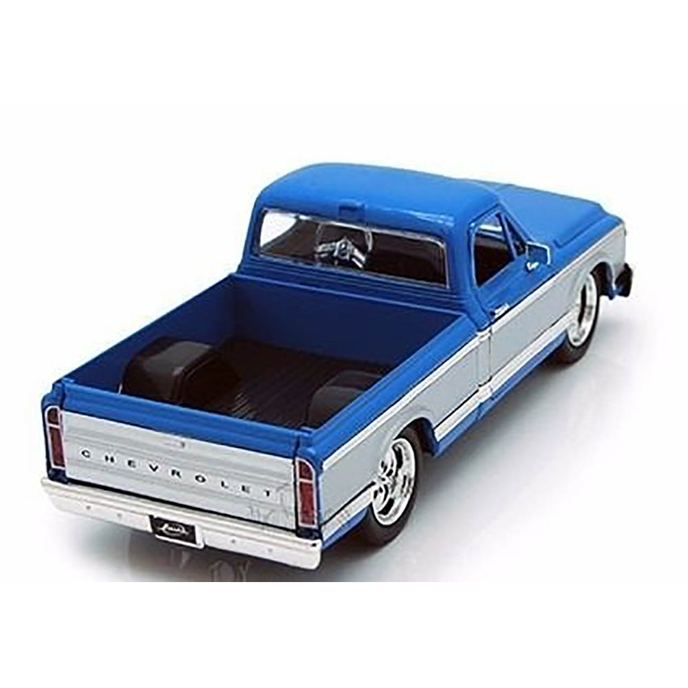 Miniatura Chevy Cheyenne 1972 Azul Jada Toys 1/24 - Imagem 2
