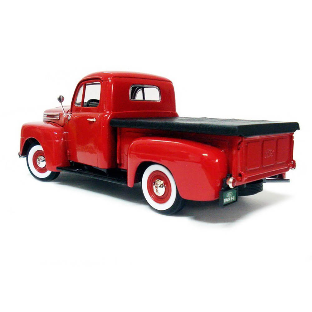 1948 Ford F1 Pick Up 1:18 Yat Ming Vermelho - Imagem 2