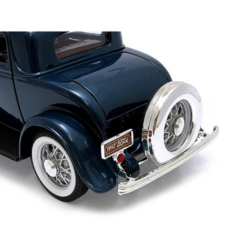 1932 Ford 3-Window Coupe 1:18 Yat Ming Azul - Imagem 2