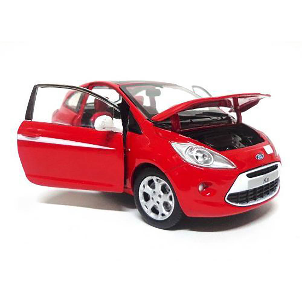 Miniatura Ford Ka 2008 Vermelho Motormax 1/24 - Imagem 4