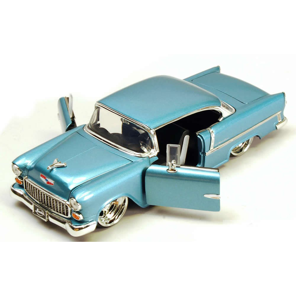Chevy Bel Air 1955 1:24 Jada Toys Azul - Imagem 2
