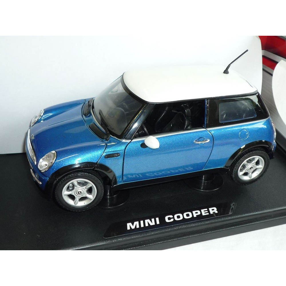 Mini Cooper 1:18 Motormax Azul - Imagem 5