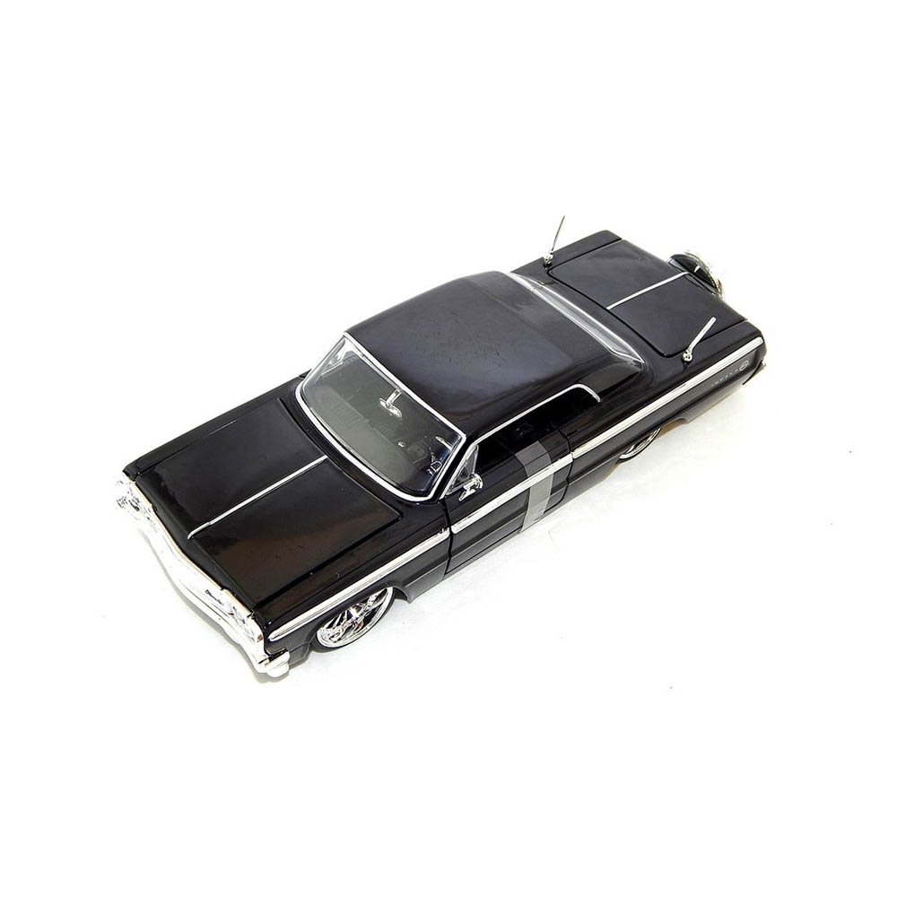 Miniatura Chevy Impala 1964 Preto Jada Toys 1/24