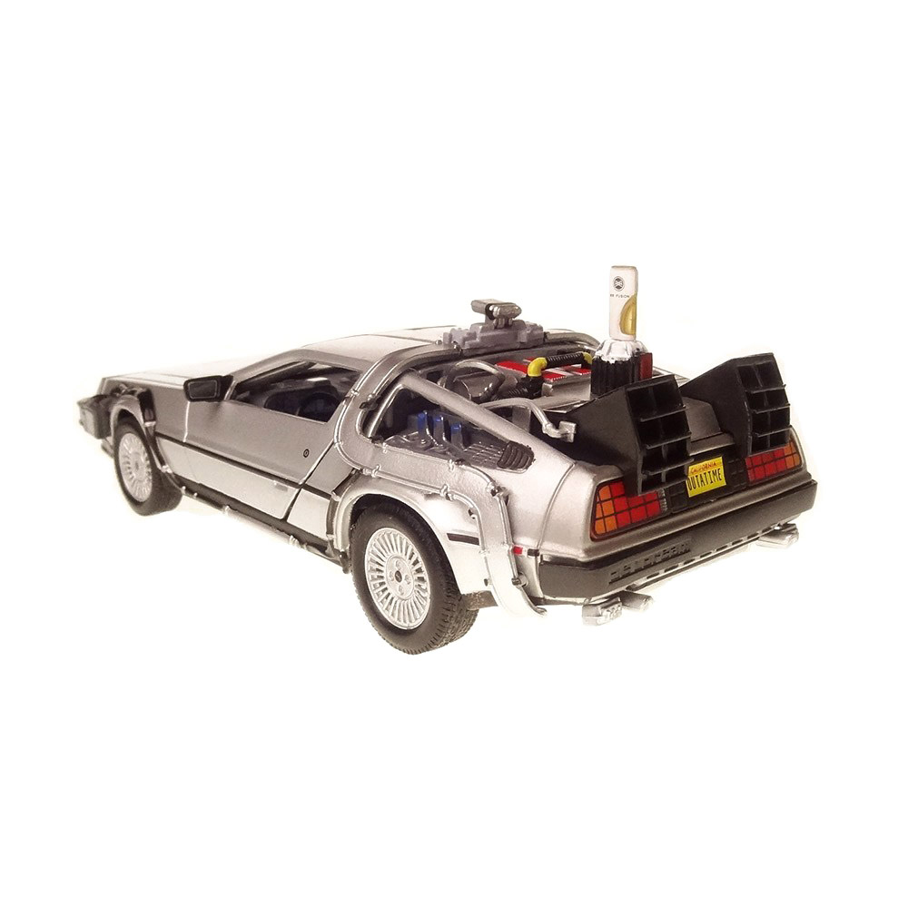Miniatura Delorean Back To The Future 2 Welly 1/24 - Imagem 2