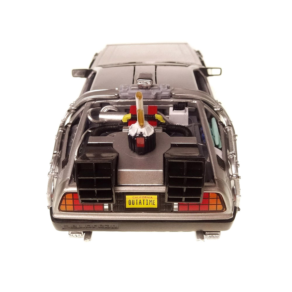Miniatura Delorean Back To The Future 2 Welly 1/24 - Imagem 3
