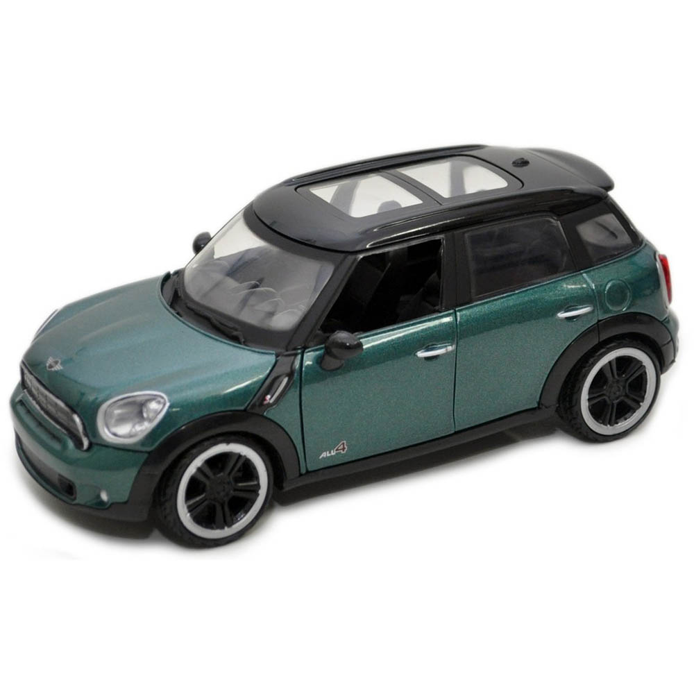 Miniatura Mini Cooper S Countryman Verde Motormax 1/24