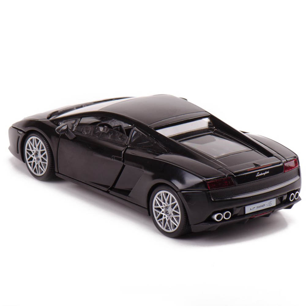 Miniatura Lamborghini Lp560-4 Preto Motormax 1/24 - Imagem 3