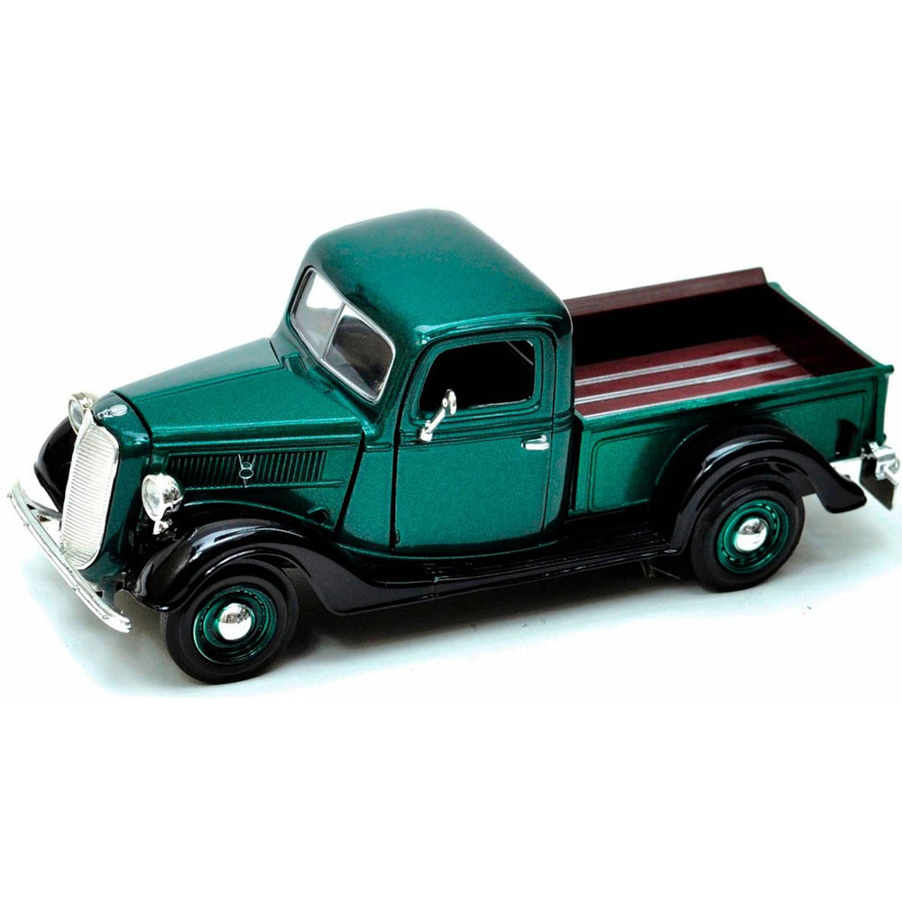Miniatura Ford Pick Up 1937 Verde Motormax 1/24