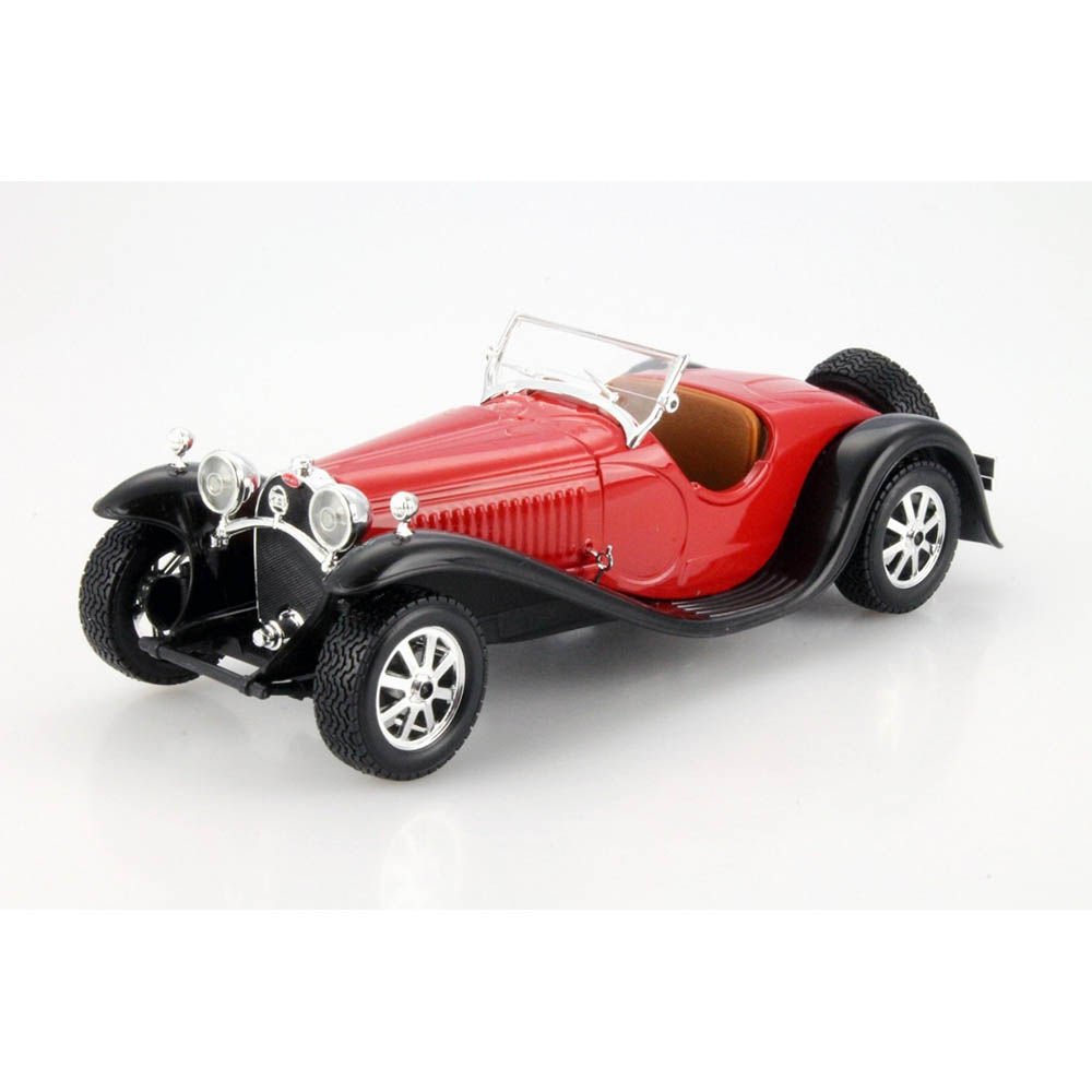 Miniatura Bugatti Type 55 1932 Bburago Vermelho 1/24