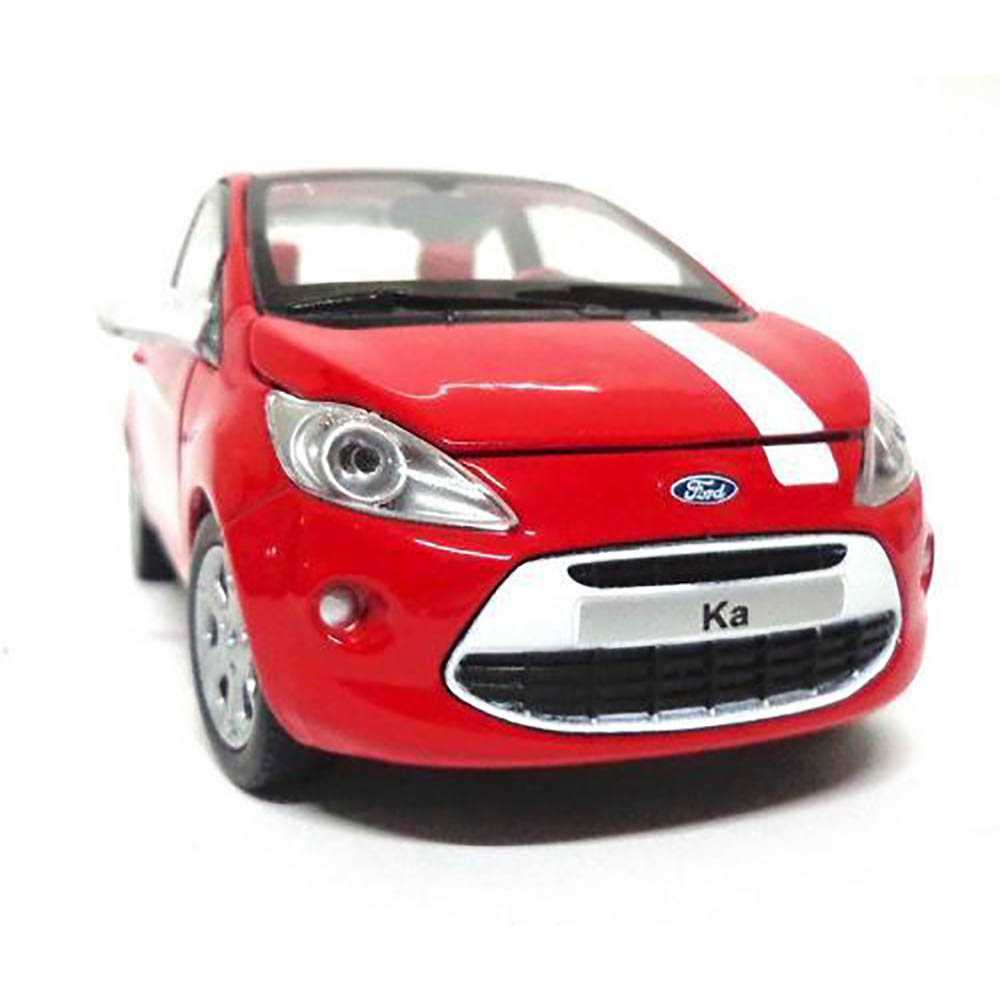 Miniatura Ford Ka 2008 Vermelho Motormax 1/24 - Imagem 3