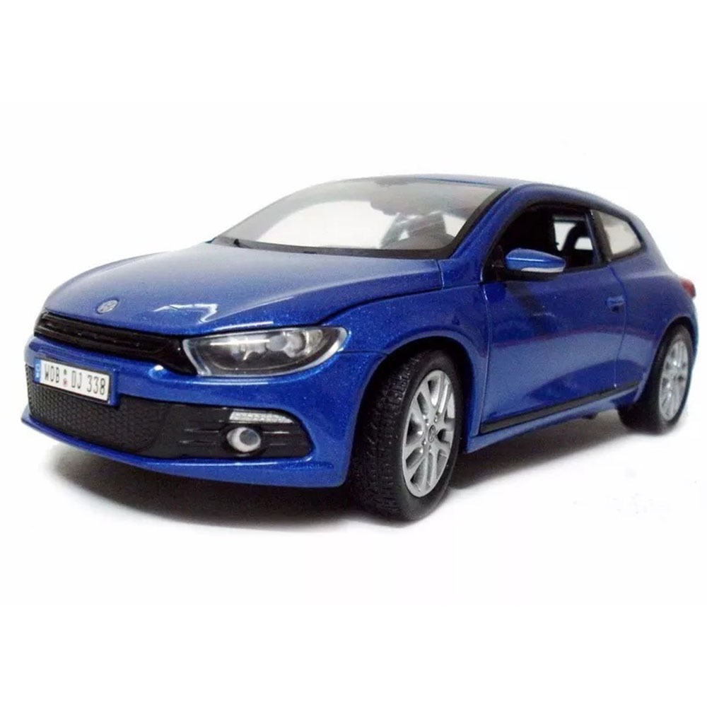 Miniatura Volkswagen Scirocco Azul Welly 1/24