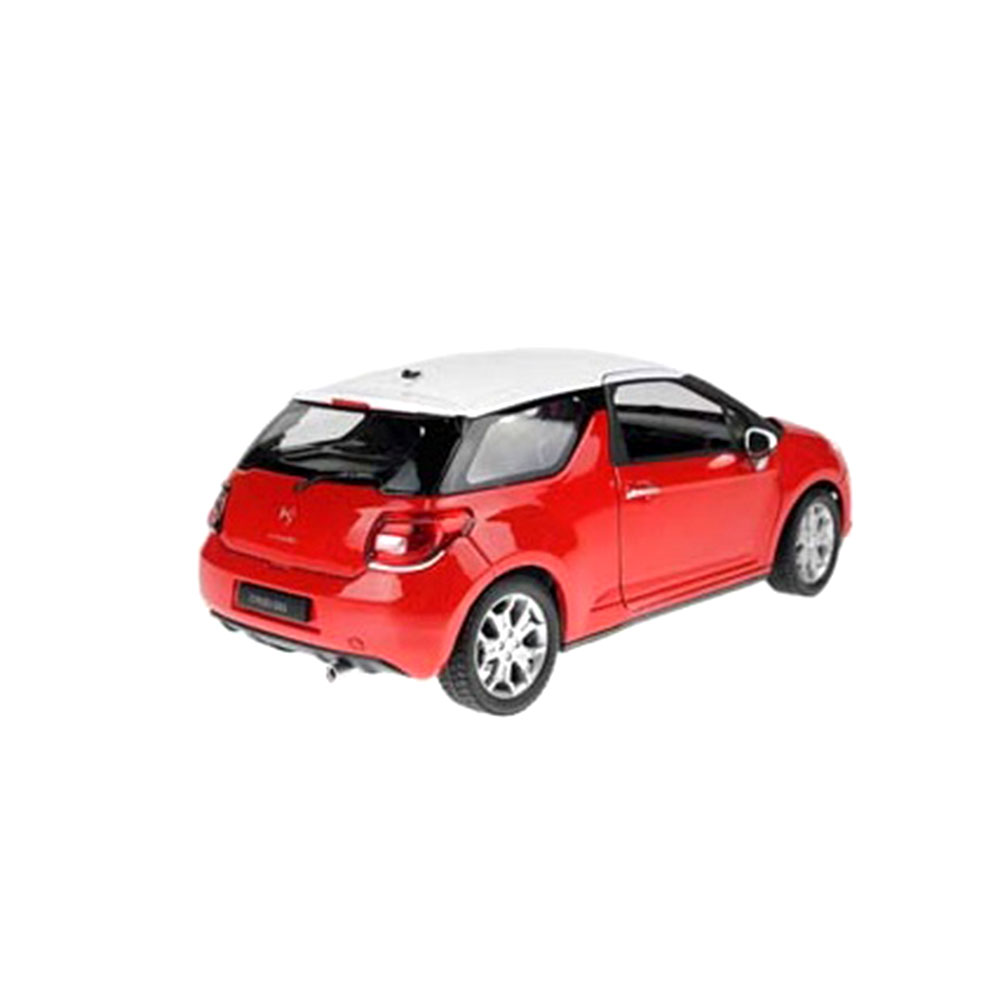Miniatura Citroën Ds3 2010 Vermelho Welly 1/24 - Imagem 4