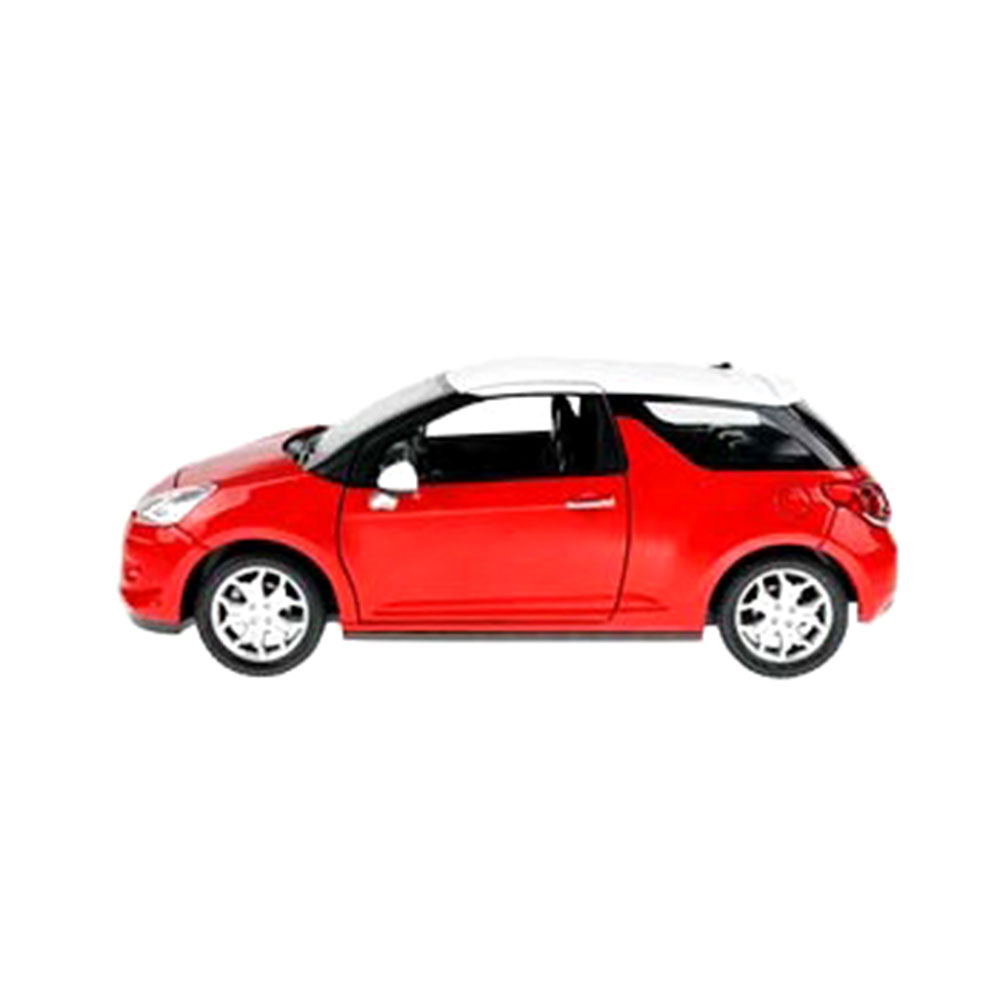 Miniatura Citroën Ds3 2010 Vermelho Welly 1/24 - Imagem 2