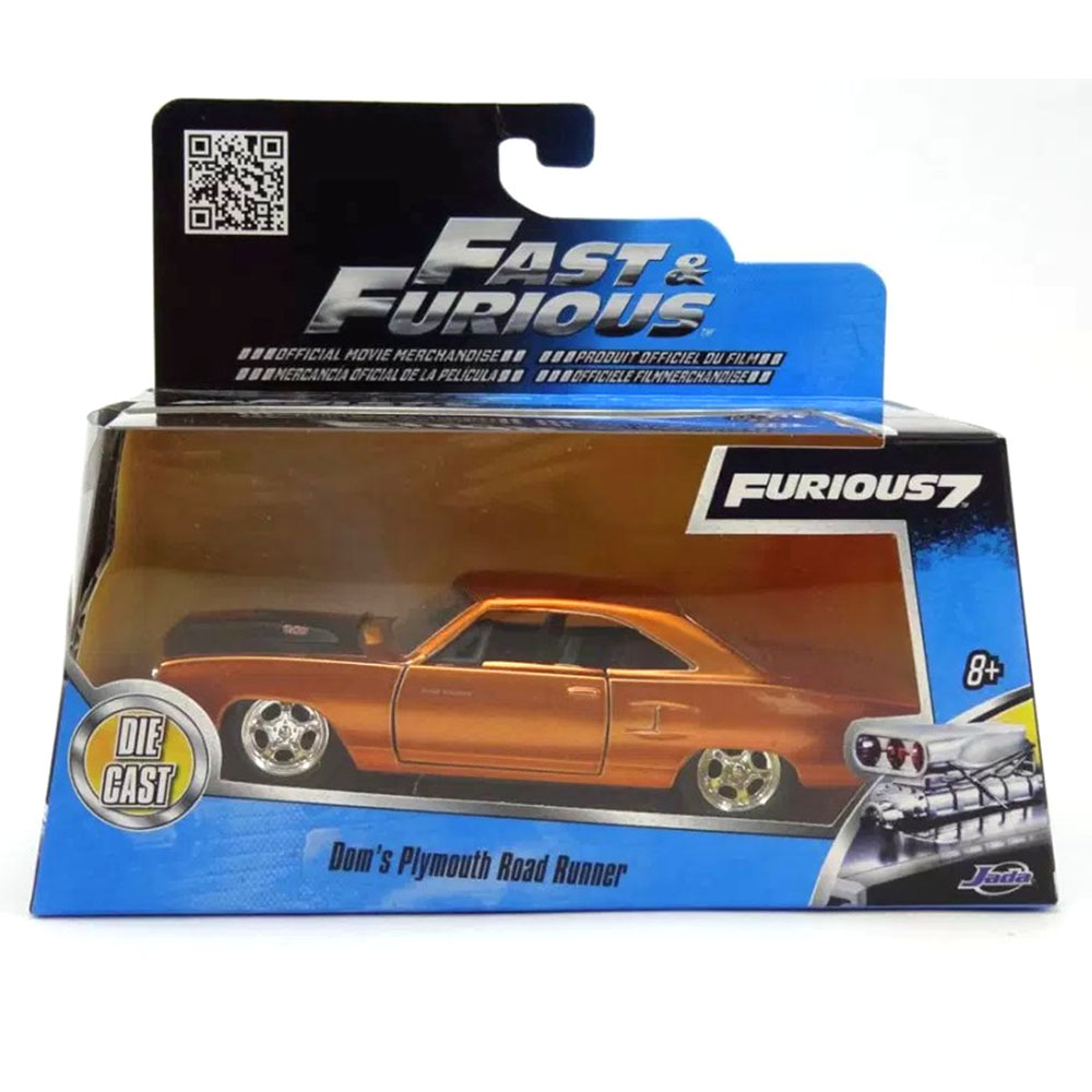 Miniatura Plymouth Road Runner Velozes e Furiosos 7 1/32 - Imagem 4