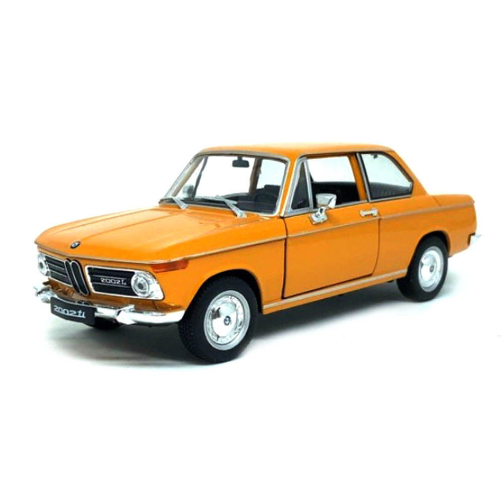 Miniatura BMW 2002 TI Laranja Welly 1/24