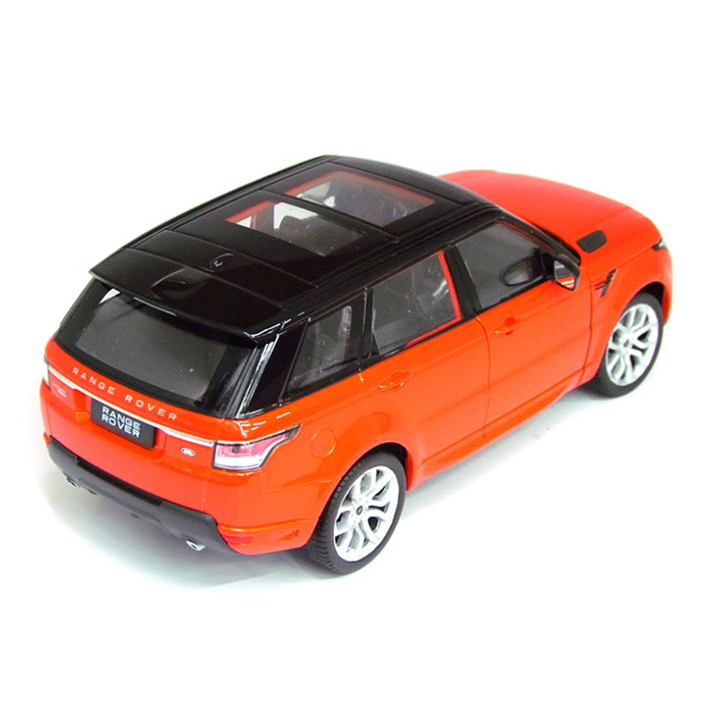 Miniatura Range Rover Sport Laranja Welly 1/24 - Imagem 2