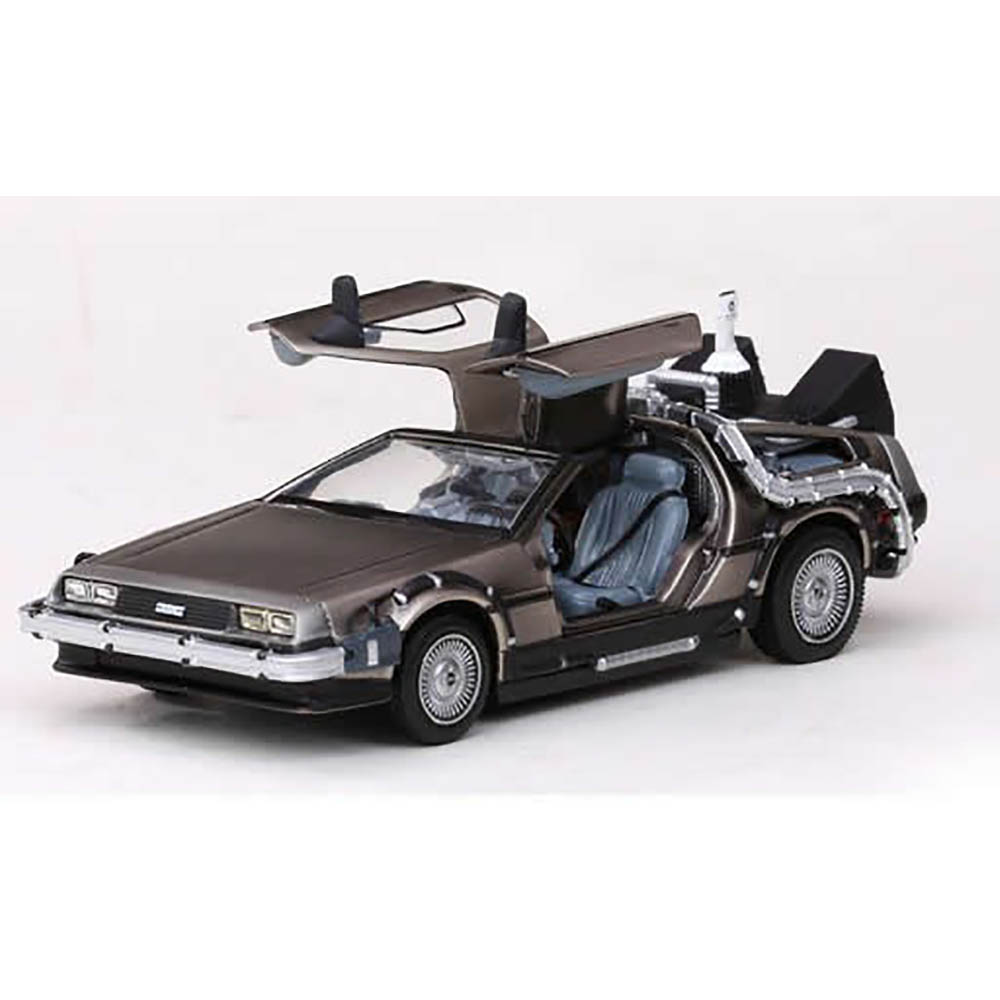Delorean Back to The Future Parte 1 Sun Star 1:43 (c/ display em acrílico) - Imagem 2