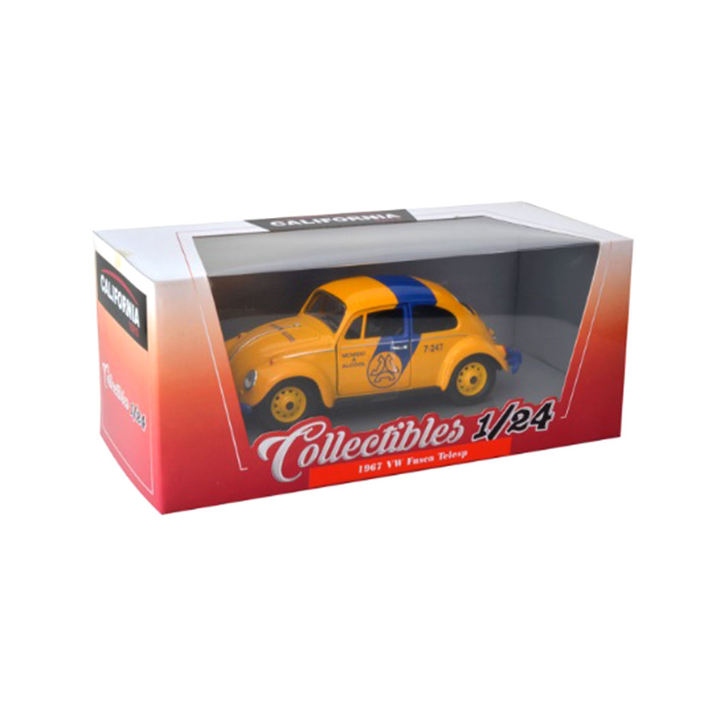 Miniatura Fusca Telesp 1967 California 1/24 - Imagem 4