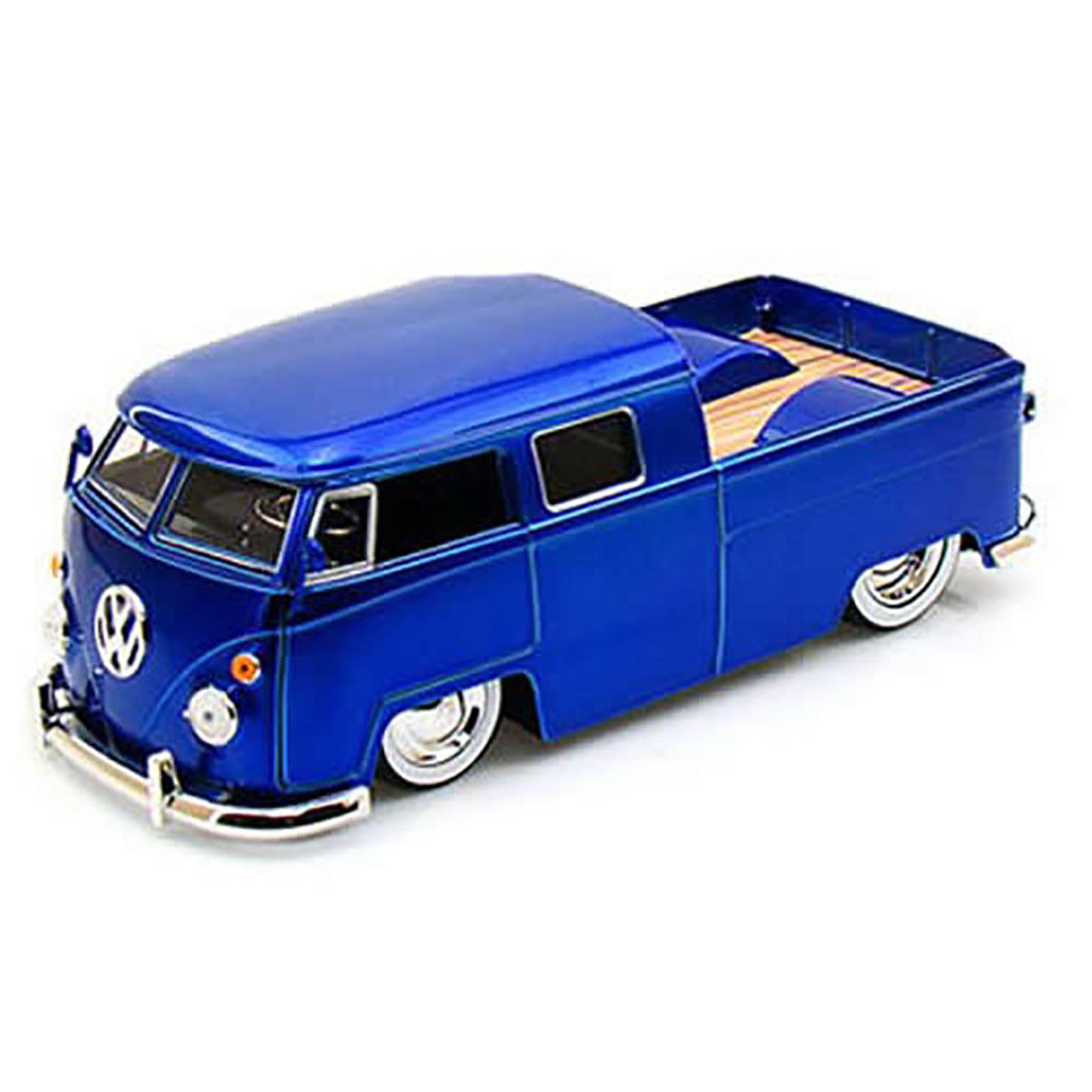 Miniatura Volkswagen Kombi Bus Pickup 1963 Azul Jada 1/24