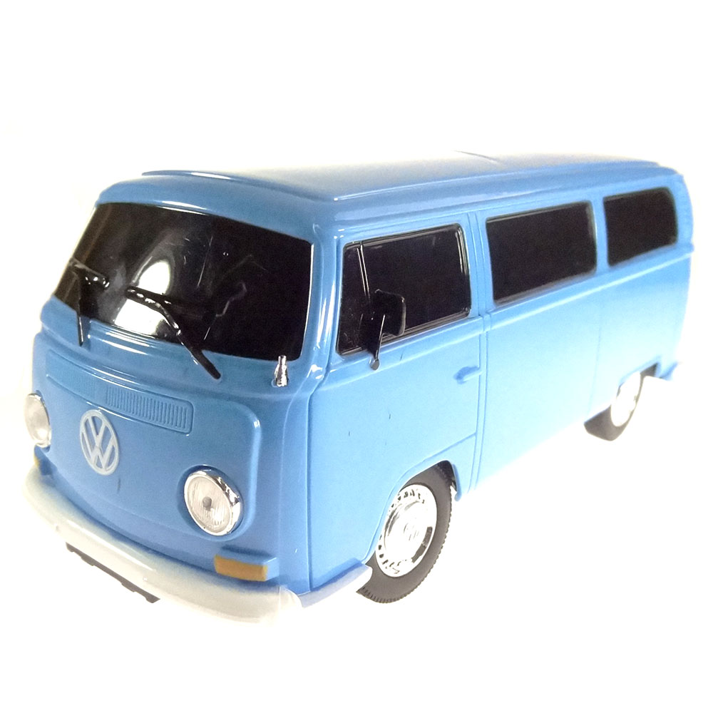 Miniatura Van Kombi Controle Remoto Azul Claro CKS 1/24 - Imagem 2