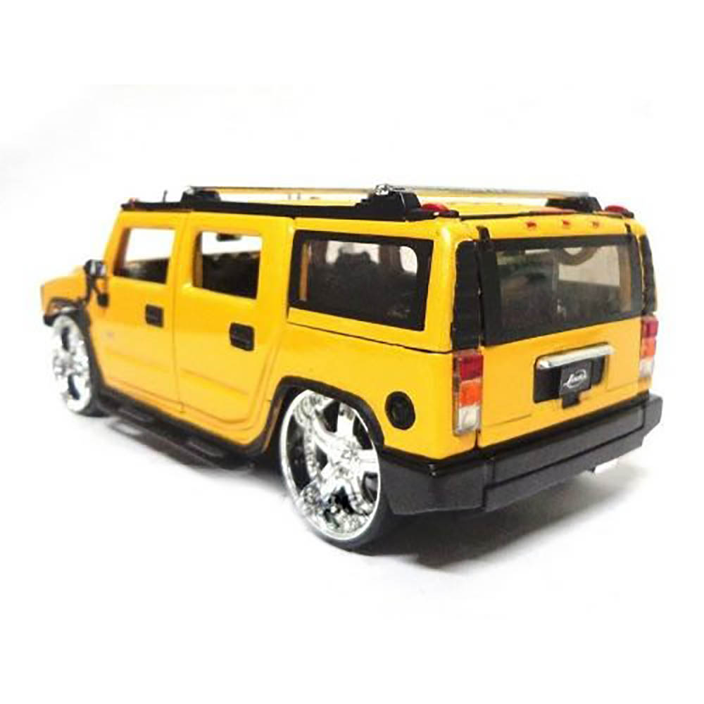Hummer H2 Jada Toys 1:24 Amarelo - Imagem 2