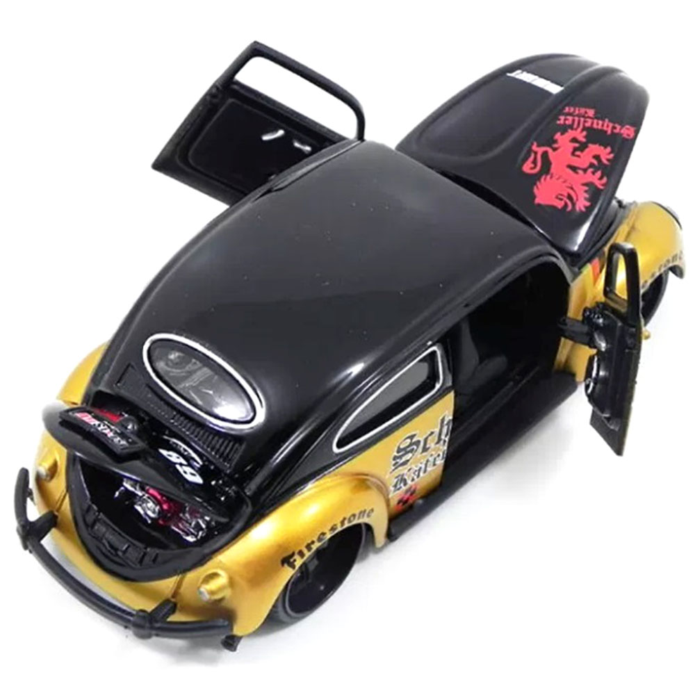 Miniatura Volkswagen Fusca Beetle Tunning All Stars 1/24 - Imagem 5