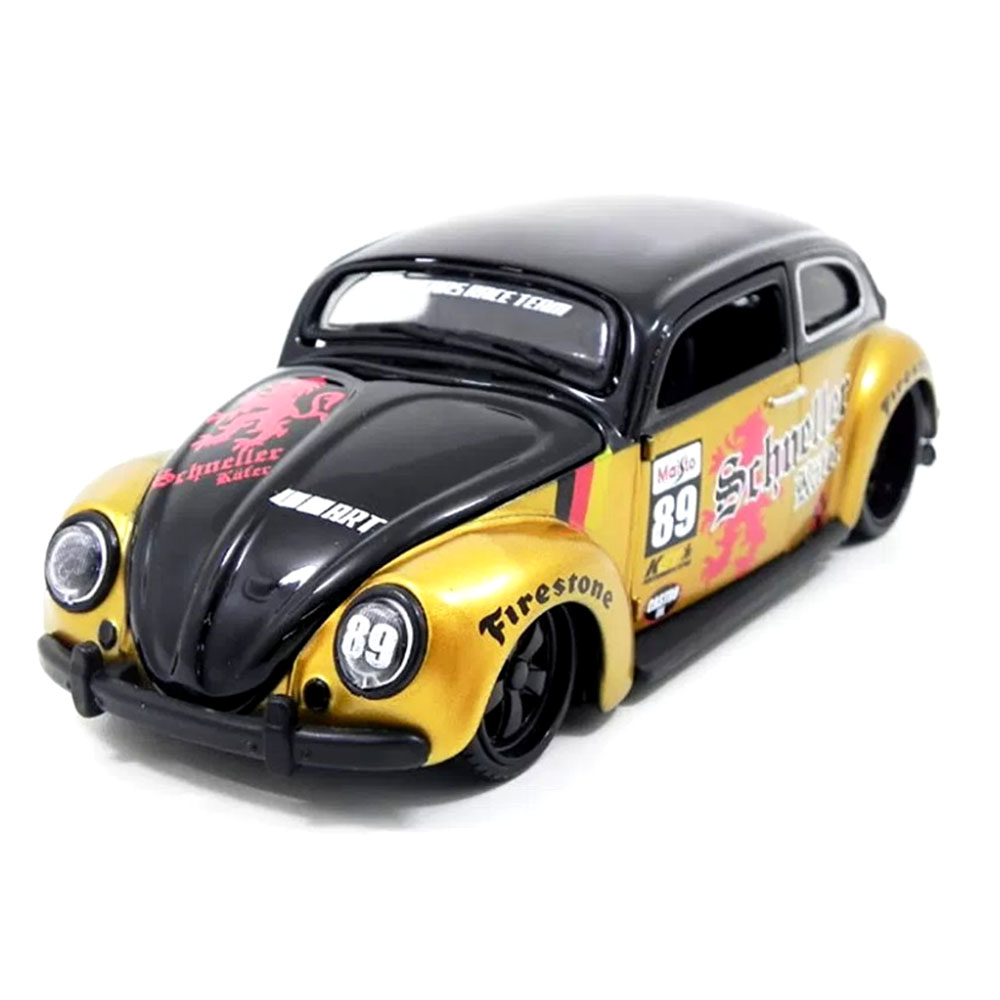 Miniatura Volkswagen Fusca Beetle Tunning All Stars 1/24