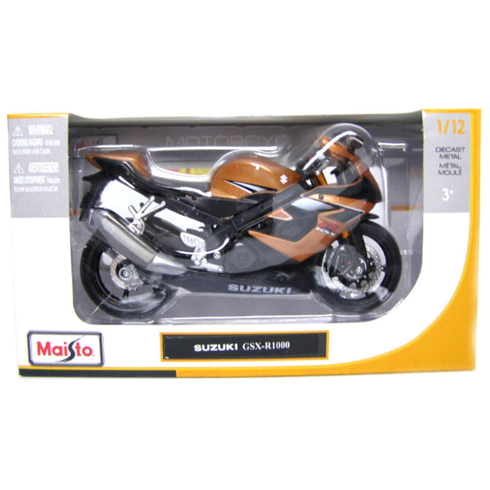 Miniatura Suzuki GSX R1000 Maisto 1/12 - Imagem 5