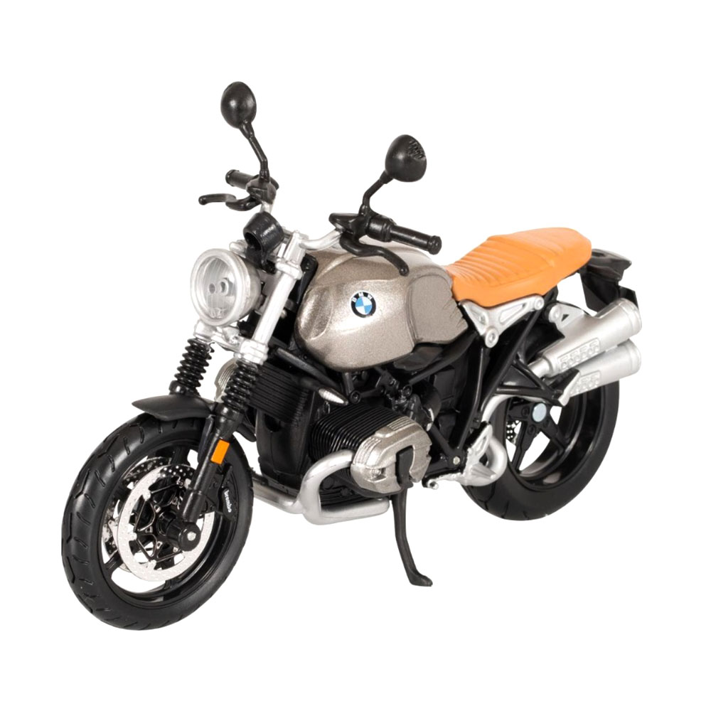 Miniatura Bmw R Nine T Scrambler Prata Maisto 1/12