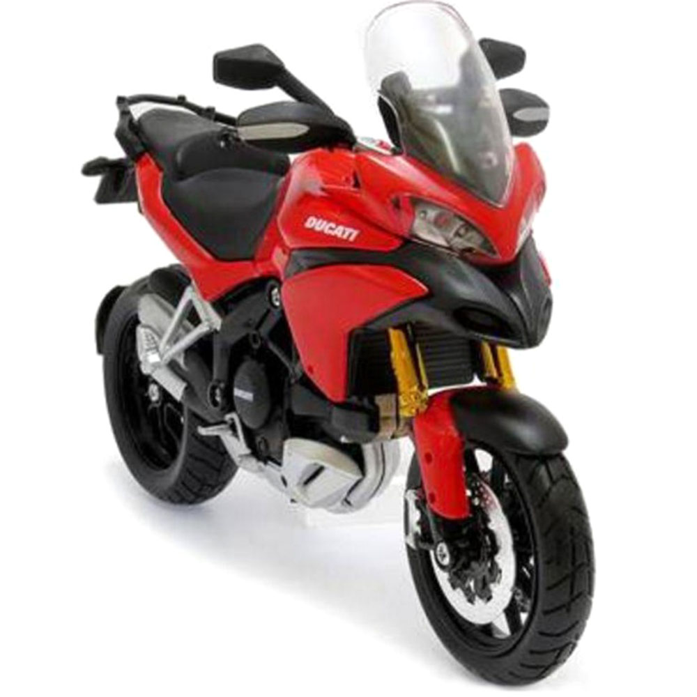 Miniatura Ducati Multistrada 1200S Vermelho Maisto 1/12 - Imagem 2