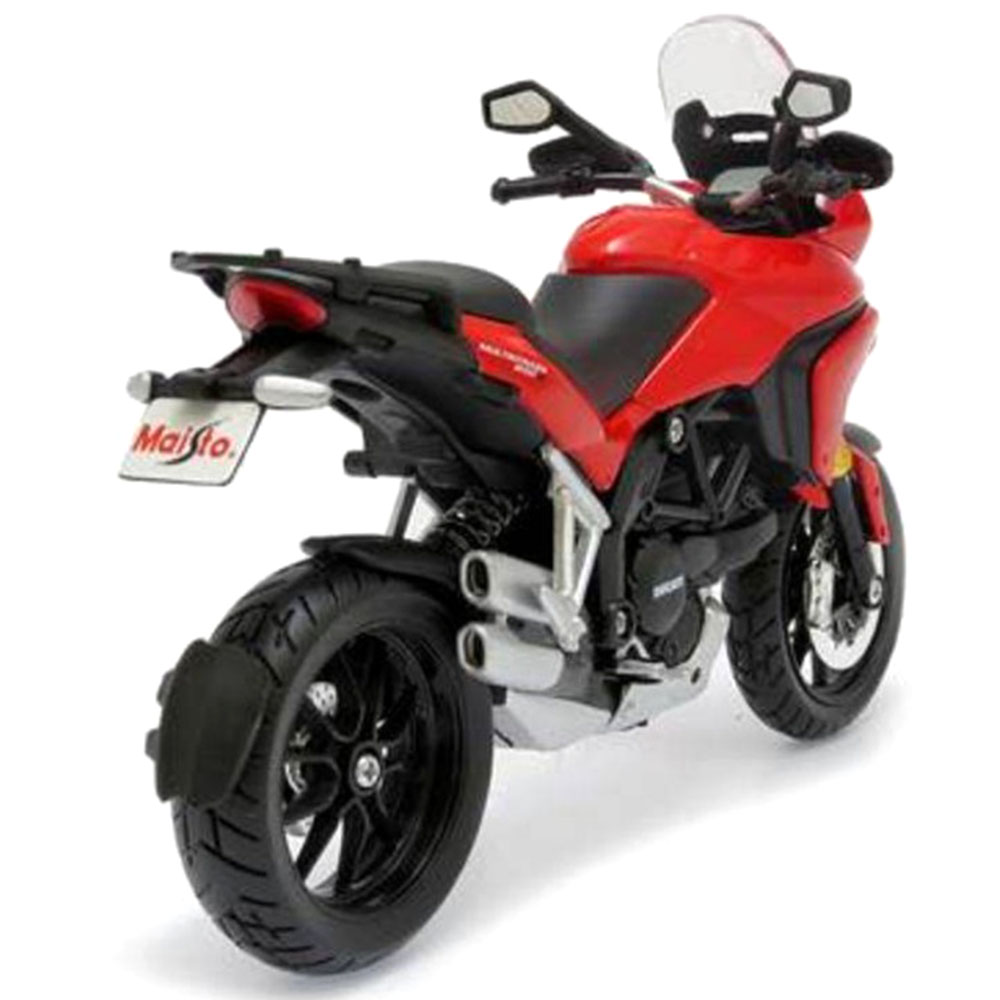 Miniatura Ducati Multistrada 1200S Vermelho Maisto 1/12 - Imagem 3